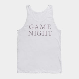 Pink leopard game night Tank Top